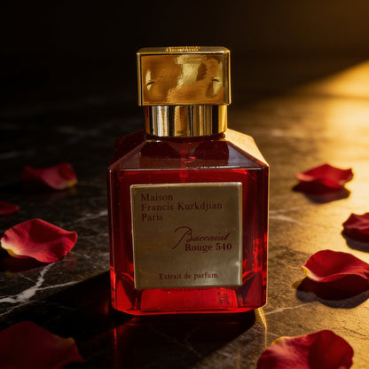 Maison Francis Kurkdjian Baccarat Rouge 540 Eau de Parfum, a luxurious floral-woody fragrance