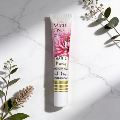 Myte Cinema Blusher and Lipstick for cheeks and lips in natural, long-lasting colors