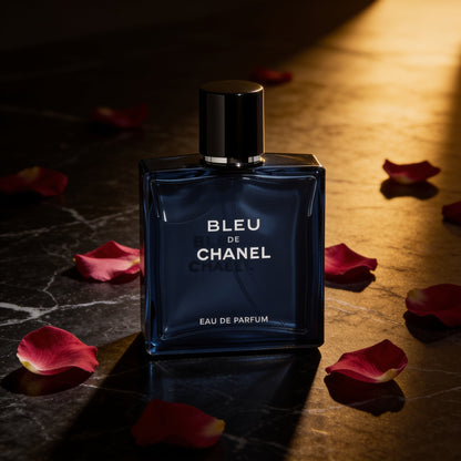 Chanel Bleu de Chanel Eau de Parfum for Men with an elegant woody scent