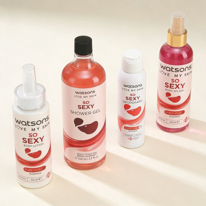 So Sexy Body Care Package: Shower Gel, Lotion, and Deodorant
