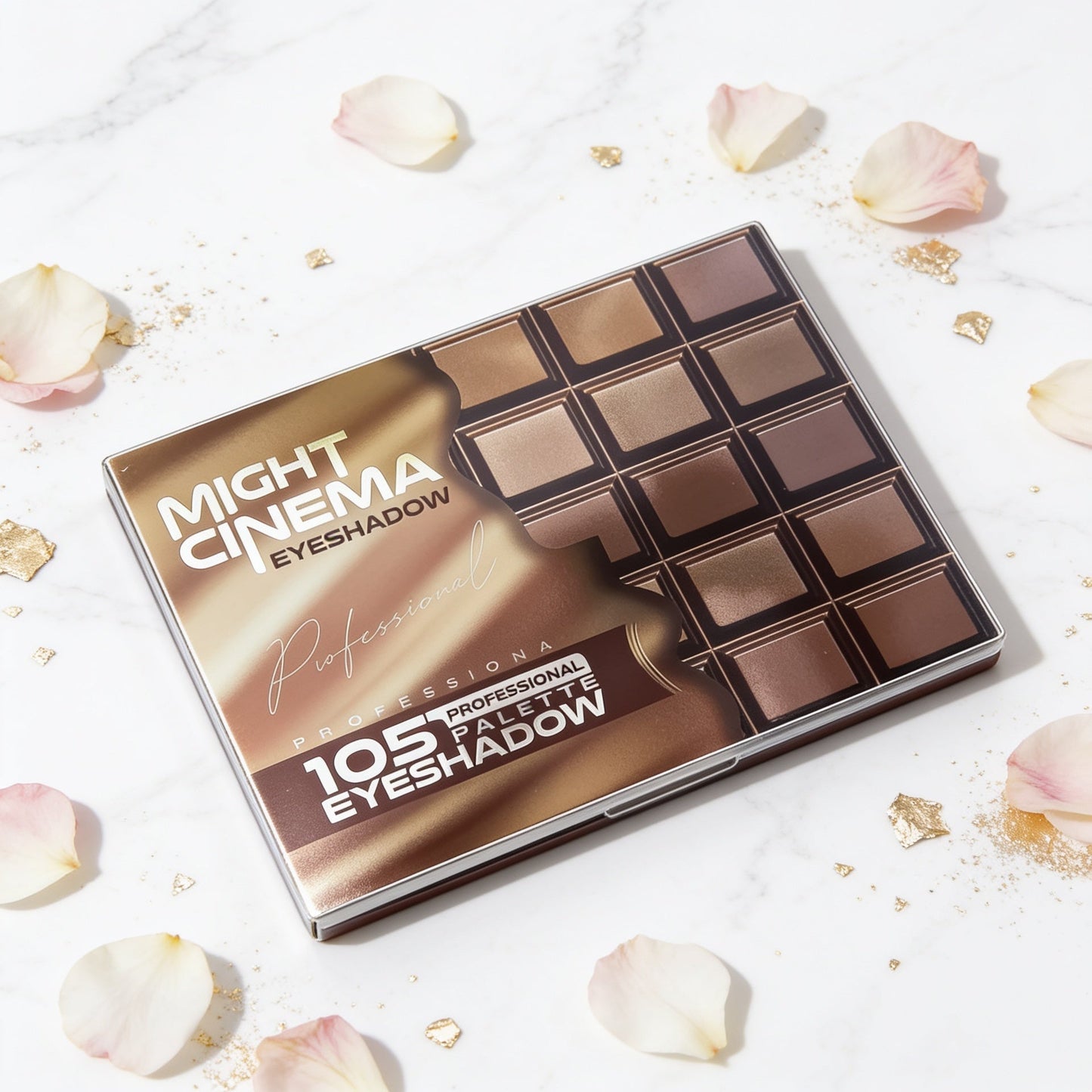 Might Cinema Eyeshadow Palette, 105 colors for complete eye makeup coordination