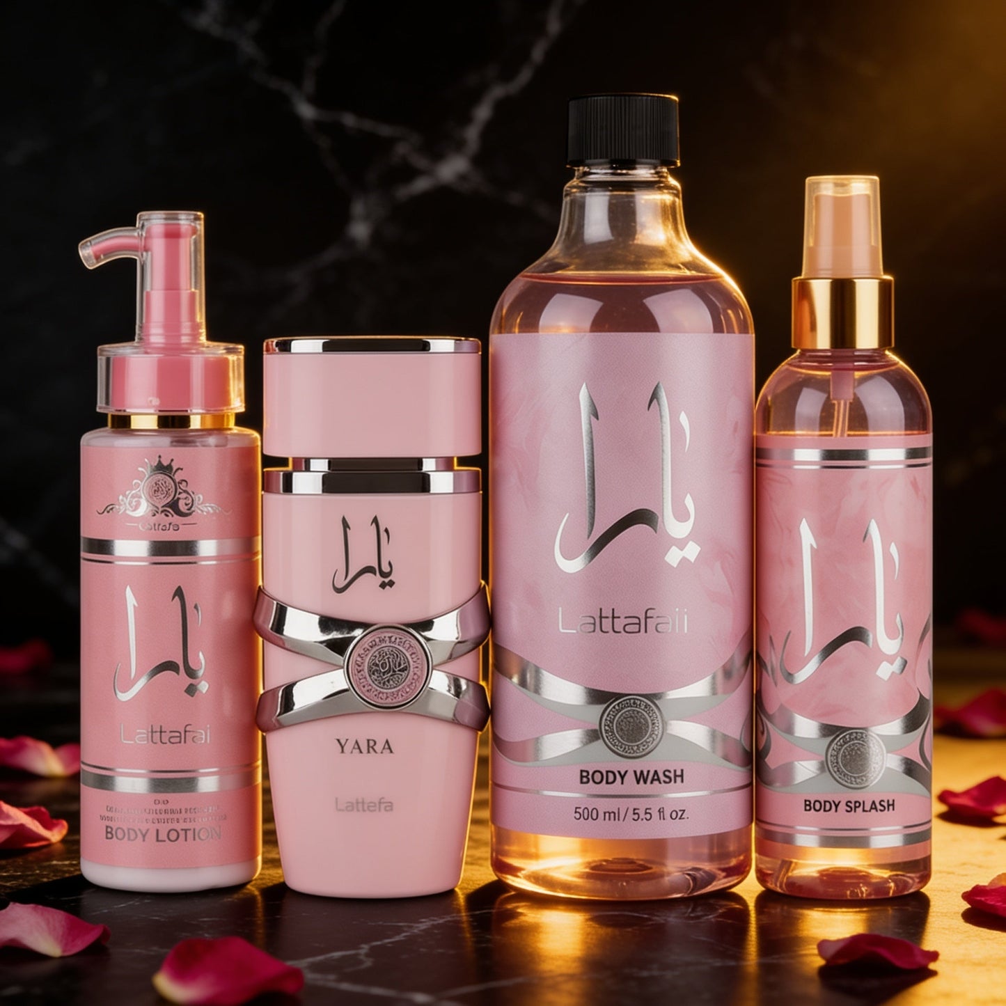 Yara package: a complete gift of perfume and deodorant with a luxurious oriental scent.