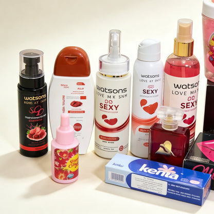 The pampering package: A bride's pampering for comprehensive body care, a luxurious and perfect gift for women.