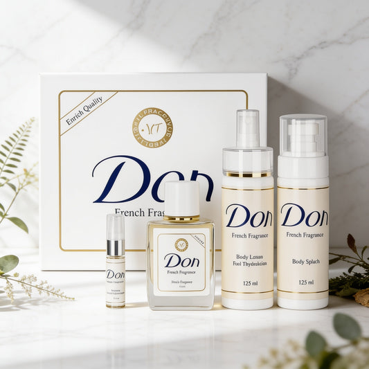 Don's Distinctive Fragrance Package, Eau de Parfum for Unforgettable Elegance, 4 pieces