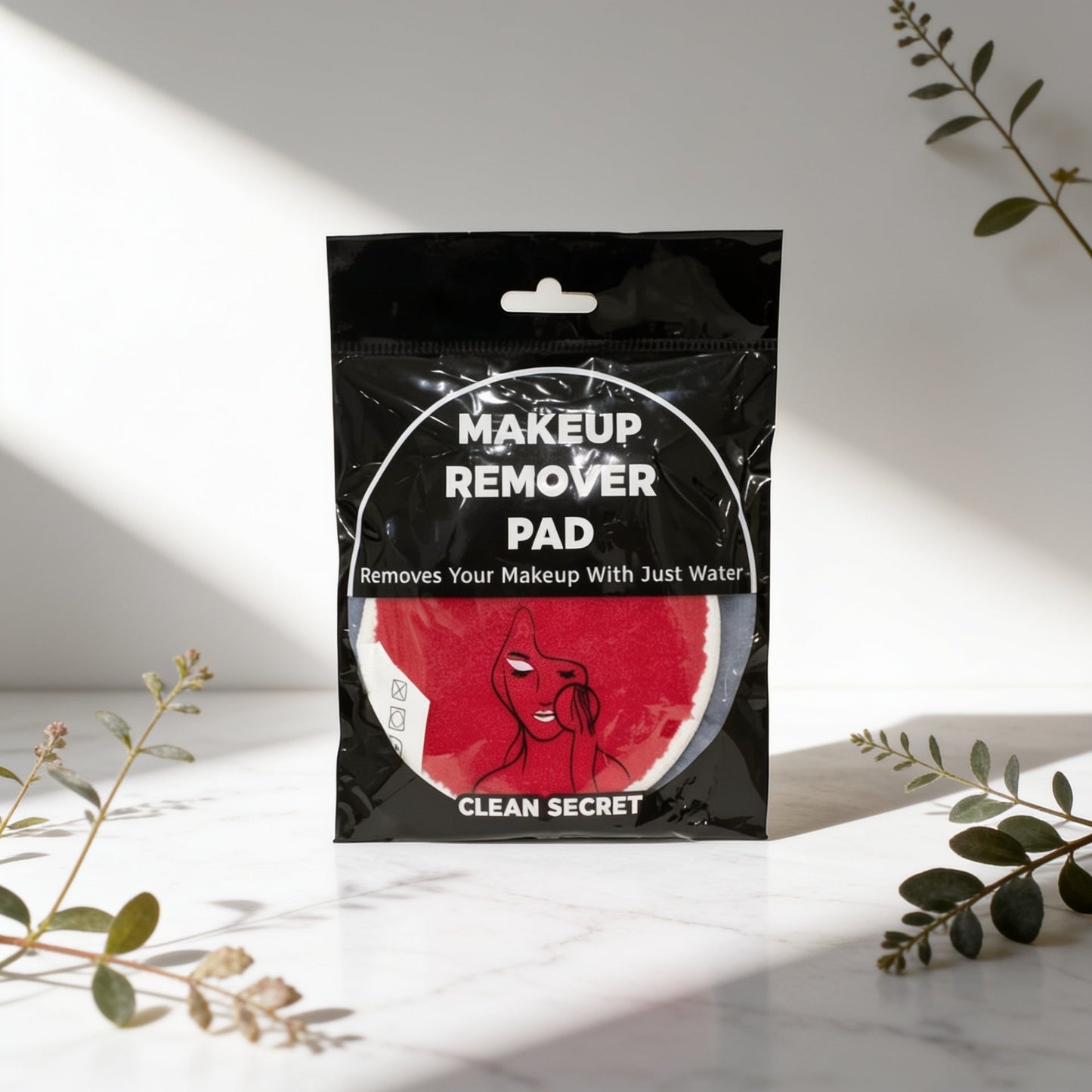 Reusable Cotton Makeup Remover Pad for Gentle and Effective Face Cleansing