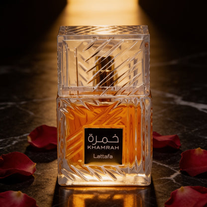 Lattafa Khamrah is a luxurious, long-lasting oriental fragrance for women.